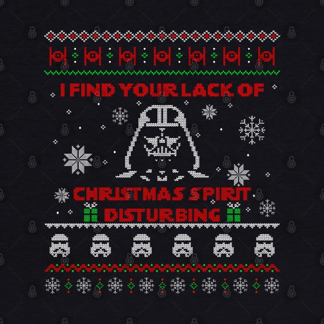 Ugly Christmas Sweater for geeks by inkonfiremx